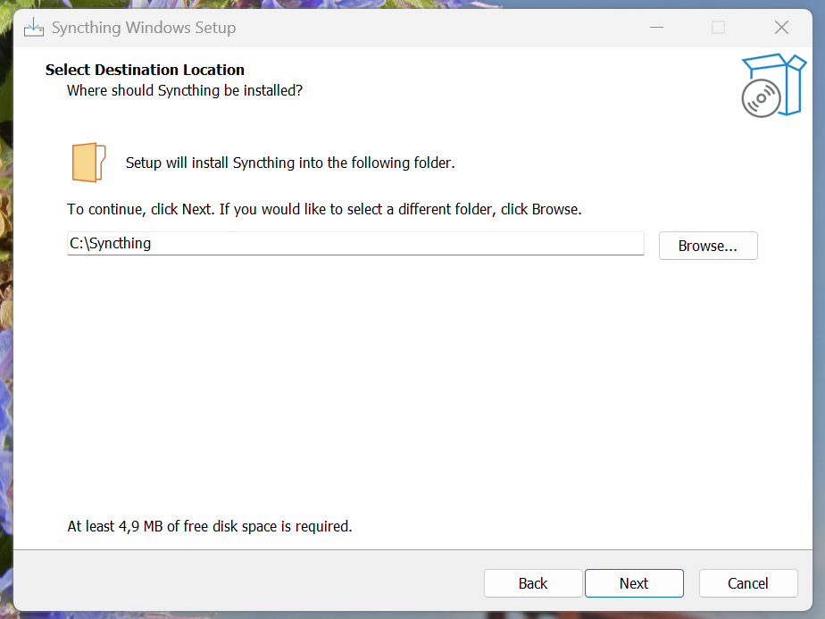 Figure 26: Installation folder