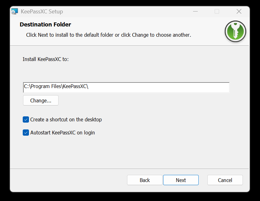 Figure 1 : Assistant d'installation Windows