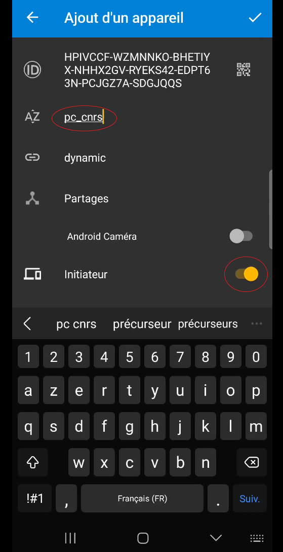 Figure 41 : Ajout ordinateur